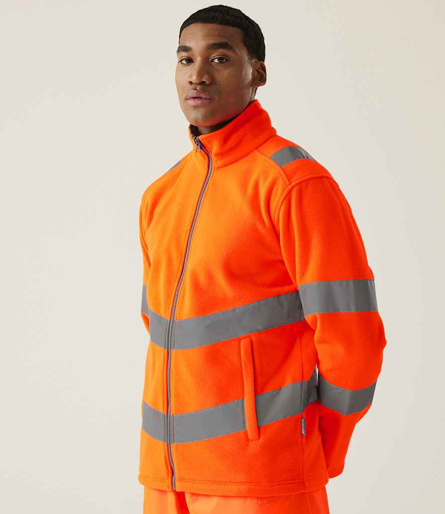 Regatta High Visibility Pro Contract Thor Fleece Jacket - PenCarrie